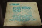Yamaha RS100 S RS125 1977 motorcycle service manual RS 125, Ophalen of Verzenden, Yamaha