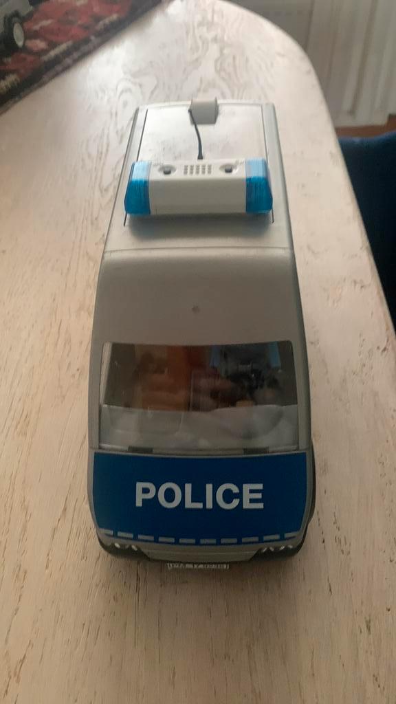 Politiebus met accesoire, Kinderen en Baby's, Speelgoed | Playmobil, Zo goed als nieuw, Ophalen of Verzenden