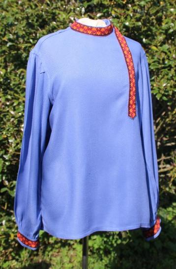 kosakken hemd, blauw. Mt S beschikbaar voor biedingen
