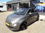 Fiat 500 C 0.9 TwinAir 500S Cabrio, Auto's, Euro 5, Gebruikt, Zwart, Cabriolet