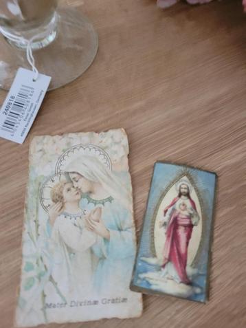2 antieke religieuze kaartjes uit bijbel foto 1 beschikbaar voor biedingen