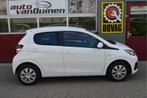 Peugeot 108 1.0 e-VTi Active O.a; Airco, LED, Bluetooth, C.V, Voorwielaandrijving, Stof, Gebruikt, Met garantie (alle)