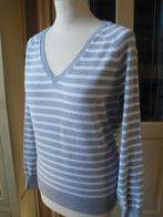 Grijs/witte pullover C&A maat M, Maat 38/40 (M), Ophalen of Verzenden, Grijs, Gedragen