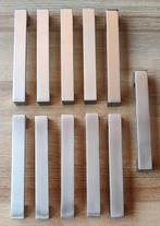 Metale handgrepen, Huis en Inrichting, Keuken | Keukenelementen, Minder dan 50 cm, Gebruikt, Ophalen of Verzenden, Minder dan 25 cm