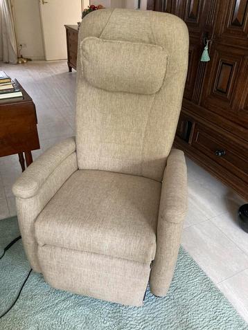 Sta-op-stoel Fitform Vario 570 stof, beige gemêleerd beschikbaar voor biedingen