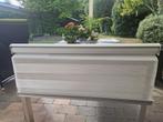 duo / dubbel rolgordijn in aluminium cassette, Huis en Inrichting, Stoffering | Gordijnen en Lamellen, Ophalen, Zo goed als nieuw
