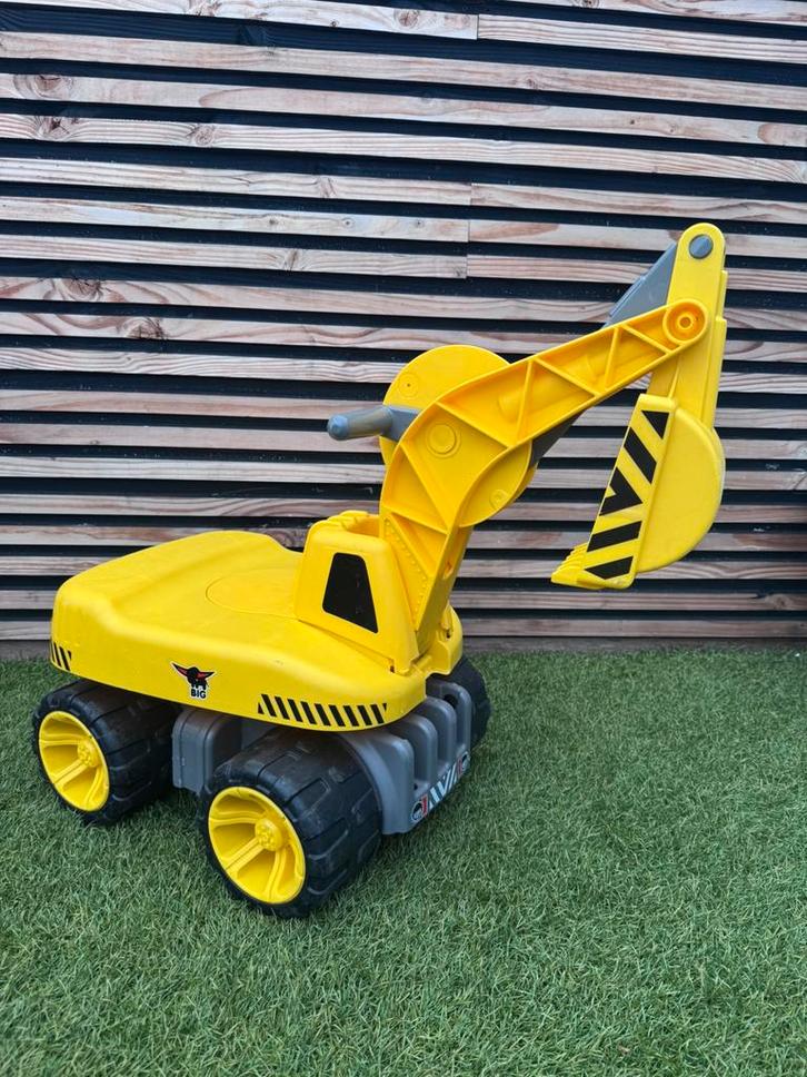 Big Power graafmachine, Kinderen en Baby's, Speelgoed | Buiten | Voertuigen en Loopfietsen, Gebruikt, Overige typen, Ophalen