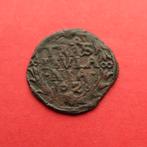 Duit Overijssel 1628 TRAS ISVLA NIA Bodemvondst, Postzegels en Munten, Munten | Nederland, Ophalen of Verzenden, Vóór koninkrijk