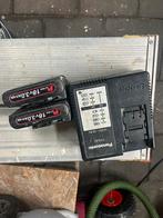 Panasonic accu’s en oplader, Ophalen of Verzenden, Boor- en Schroefmachine