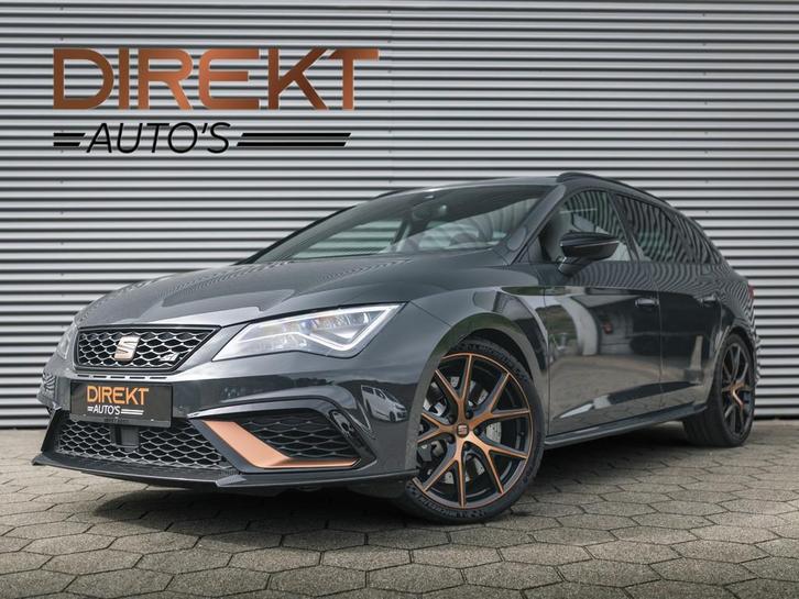 SEAT Leon ST 2.0 TSI CUPRA R 4DRIVE BLACKNESS GREY CARBON, Auto's, Seat, Bedrijf, Te koop, Leon, 4x4, ABS, Achteruitrijcamera