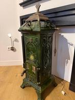 Gietijzeren antieke kachel, Ophalen, Zo goed als nieuw, Hout, Houtkachel