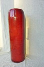 vaas gevlamd rood / aubergine, Huis en Inrichting, Woonaccessoires | Vazen, Minder dan 50 cm, Overige materialen, Gebruikt, Ophalen