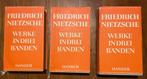 Werke in drie Bänden - Friedrich Nietzsche, Boeken, Gelezen, Friedrich Nietzsche, Ophalen of Verzenden, Overige onderwerpen