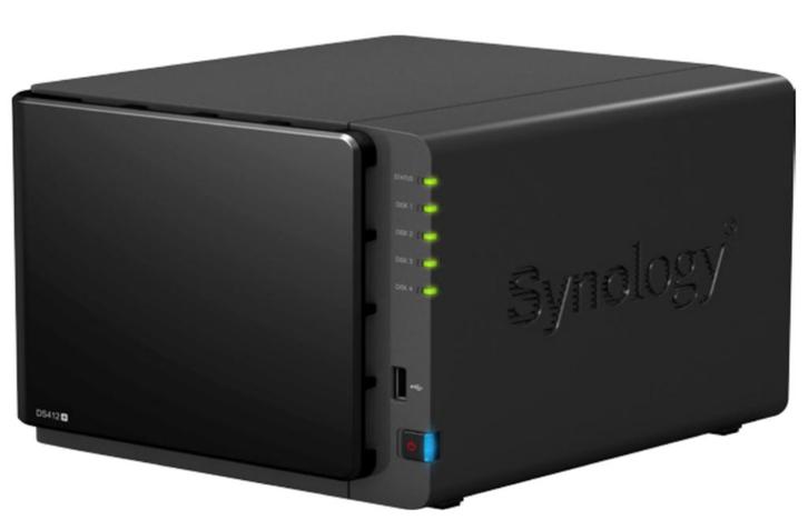 Synology DS412+ in goede staat, Computers en Software, NAS, Gebruikt, Verzenden