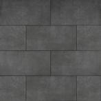 *ACTIE* Keramische tegel1cm+3cm Cementlook Antraciet, Ophalen of Verzenden, Nieuw, Keramiek, Terrastegels