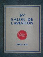 FOKKER PARIJS 1938 BROCHURE G.1 T.5 D.21 T.8-W LVA MLD, Verzamelen, Ophalen of Verzenden, Gebruikt, Boek of Tijdschrift