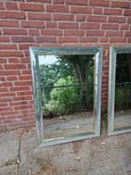 Zilveren DeKnudt Spiegel met 77x107, Ophalen, Rechthoekig, 50 tot 100 cm, 100 tot 150 cm