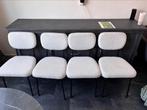 Teddy stoelen 4x, Ophalen, Gebruikt, Wit, Vier