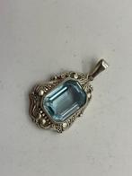 A903 Prachtige zilverens art deco hanger, Ophalen of Verzenden, Zilver, Hanger