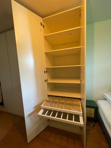 Ikea Pax kast (75 cm breed) incl. deuren/planken/toebehoren beschikbaar voor biedingen