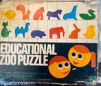 Vintage Educatieve Zoo Puzzel Kinderen 1 1/2 - 4 jaar oud, Ophalen of Verzenden