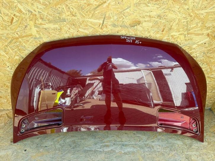 Mercedes Sprinter W907 W910 motorkap, Auto-onderdelen, Carrosserie en Plaatwerk, Motorkap, Mercedes-Benz, Gebruikt, Ophalen of Verzenden