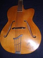 Fraai oude 50's/60's akoestisch Jazz gitaar Klira W-Germany, Ophalen of Verzenden, Gebruikt, Klassieke of Spaanse gitaar