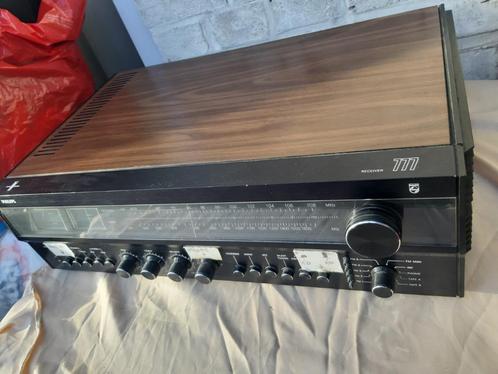 Philips 22 AH 777 stereo receiver, radio - Stereo receiver s, Audio, Tv en Foto, Versterkers en Receivers, Gebruikt, Stereo, 60 tot 120 watt