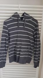 G-star raw grijs trui met capuchon maat s merk gstar hoodie, Verzenden, Zo goed als nieuw, Maat 36 (S), Grijs