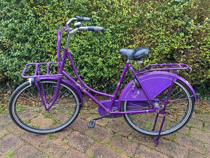 Damesfiets Stationfiets 2e hands fiets retro fiets, Fietsen en Brommers, Fietsen | Dames | Omafietsen, Gebruikt, Versnellingen