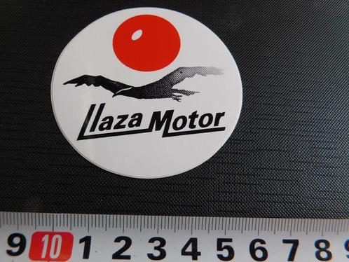 sticker LLaza Motor, Verzamelen, Stickers, Zo goed als nieuw, Bedrijf of Vereniging, Ophalen