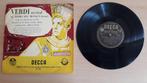 Verdi Recital by Mario del Monaco - Decca LW 5064, 10 inch, Ophalen of Verzenden, Opera of Operette