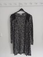 Lang vest tijgerprint, Ophalen, Gedragen, Maat 38/40 (M), Bruin