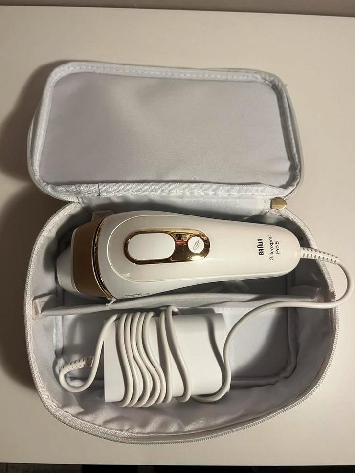 Braun Silk-expert Pro 5 IPL - Zo goed als nieuw!, Witgoed en Apparatuur, Persoonlijke-verzorgingsapparatuur, Zo goed als nieuw