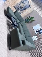 ZGAN Home Center U-Bank / Hoekbank - Groen - NU €1350, Ophalen, Hoekbank, 300 cm of meer, Zo goed als nieuw