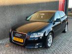 AUDI A3 1.4 TFSI 125PK ZWART 2009 APK 2027 AIRCO, Auto's, Voorwielaandrijving, 4 cilinders, Zwart, Bedrijf