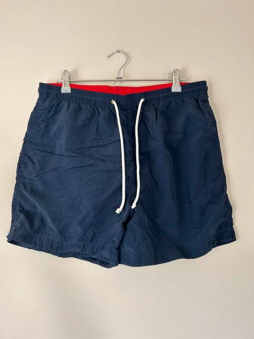 Donkerblauwe heren zwembroek maat M, Kleding | Heren, Badmode en Zwemkleding, Zwemshort, Maat 48/50 (M), Blauw, Verzenden