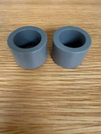 Uyuni kandelaars grijs 2 stuks nieuw, Huis en Inrichting, Woonaccessoires | Kandelaars en Kaarsen, Ophalen of Verzenden, Nieuw