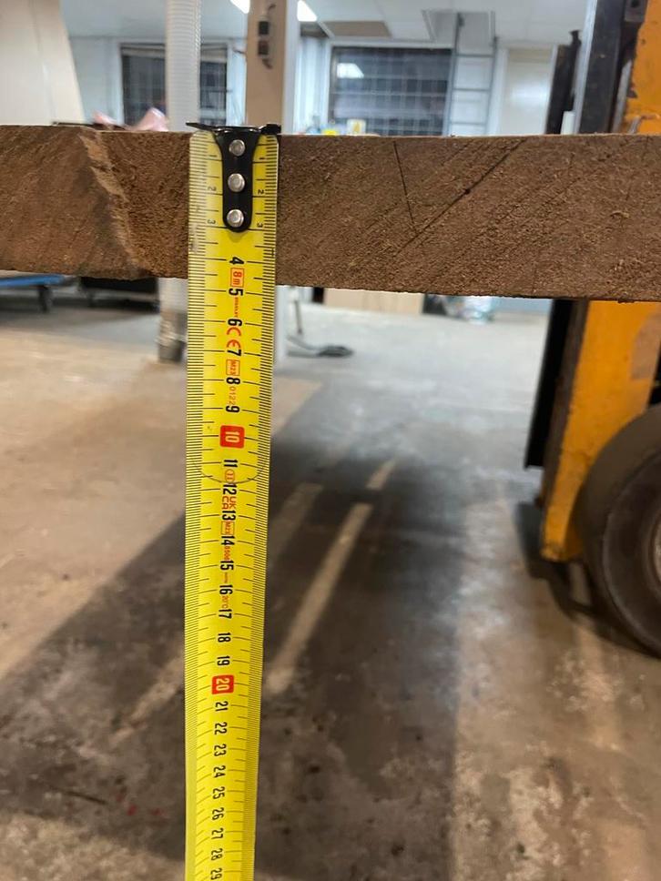 Oude eiken schaaldelen, 5cm dik, droog, Doe-het-zelf en Verbouw, Hout en Planken, Gebruikt, Plank, Eiken, 250 tot 300 cm, 50 mm of meer