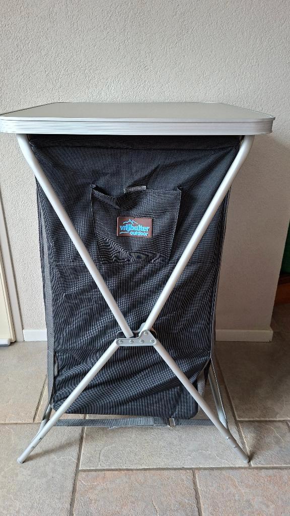 Campingkast Opvouwbaar en Lichtgewicht in handig opbergtas, Caravans en Kamperen, Kampeermeubelen, Zo goed als nieuw, Campingkast