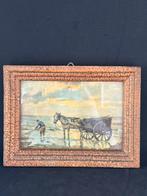 Klein schilderij Louis Soonuis 1883-1956, Wandkapstok, Ophalen of Verzenden, Zo goed als nieuw, Minder dan 100 cm