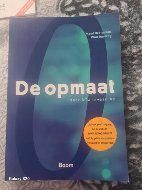 De opmaat boek NT2 nieuwe A2, Boeken, Schoolboeken, Zo goed als nieuw, Nederlands, Overige niveaus, Ophalen of Verzenden