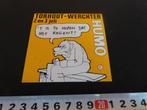 sticker Torhout - Werchter HUMO í is te hopen dat het regent, Ophalen, Zo goed als nieuw, Sticker