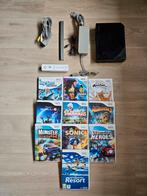 Nintendo Wii met GameCube-ondersteuning + 10 spellen, Ophalen of Verzenden, Gebruikt