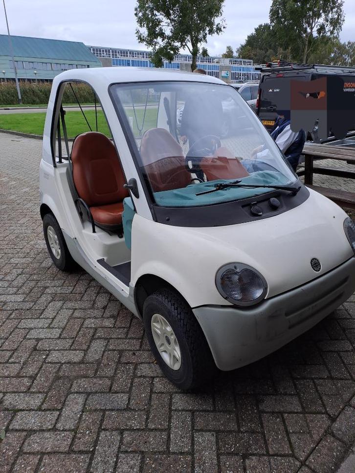 Elektrische golfkar Bombardier, Sport en Fitness, Golf, Gebruikt, Golfkar, Overige merken, Ophalen