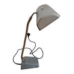 Vintage industriële tafellamp, bureaulamp, Kunststof, Gebruikt, Ophalen of Verzenden, Onbekend