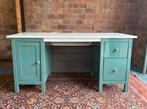 Bureau in een groen/blauwe kleur, Ophalen of Verzenden, Zo goed als nieuw