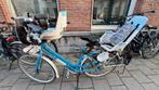 Moederfiets fiets met zitje sparta - opknapper, Ophalen, 2 zitjes, Sparta, Gebruikt