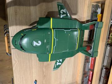 Een groot model van Thunderbirds Ship 2   30x 40 cm beschikbaar voor biedingen