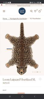 Doinggoods luipaard vloerkleed XL.Handgemaakt! ZGAN., Huis en Inrichting, Stoffering | Tapijten en Kleden, Ophalen of Verzenden